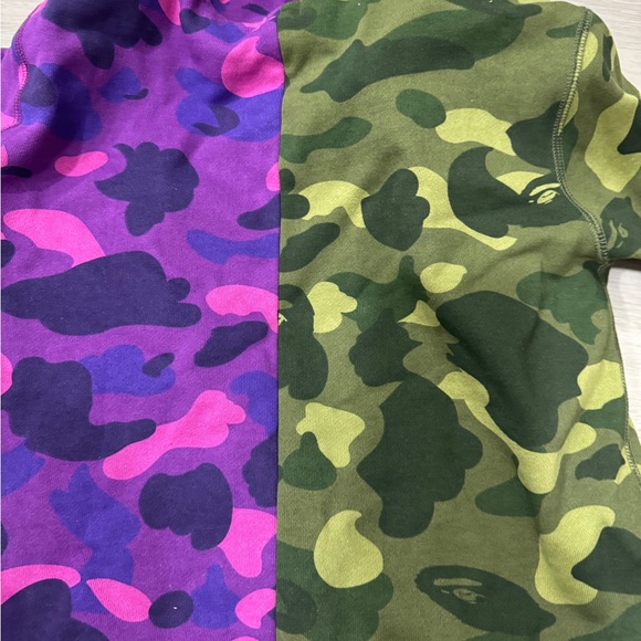 AUTHENTIC BAPE Camouflage Kids Hoodie - Picture 5 of 7